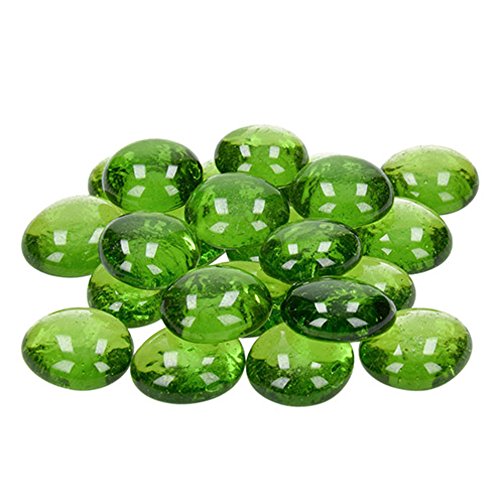 MosaixPro 18–20 mm 100 g 20 Glas Nuggets, Spring Green von MosaixPro