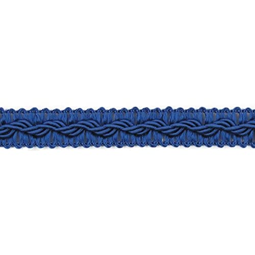 (DE) ab 10 m Posamentenborte 1,2cm breit Farbe blau Schmuckband Spitze Bordüre Dekoborte Posamentenborte Bänder von Mosel Avenue Art & Gobelin Studio