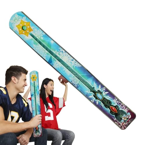 Moslalo Cheering Noise Maker, Thunder Sticks Noise Maker - Thunder Sticks Krachmacher | Aufblasbare Stick-Sportgeräuschemacher, Boom-Sticks mit automatischem Aufblasen, Sportveranstaltungen, von Moslalo