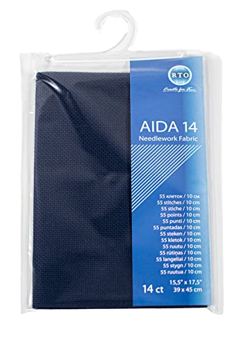 Mouldmaster Aida 14 Count Navy, 39 x 45 cm von Mouldmaster