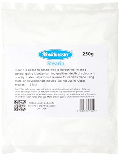 Mouldmaster Form für Kerzenherstellung Master Stearin, weiß, 250 g von Mouldmaster