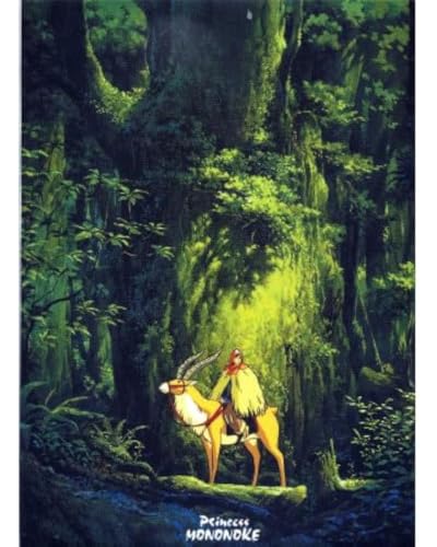 Movic Princess Mononoke 646992 Dokumentenmappe, A4, Ashitaka in the Forest-Kollektion von Movic