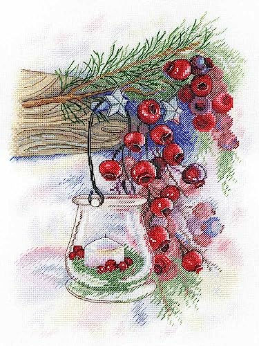 Mp Studio Sewing Cross-Stitch Kit Berry Charm von Mp Studio