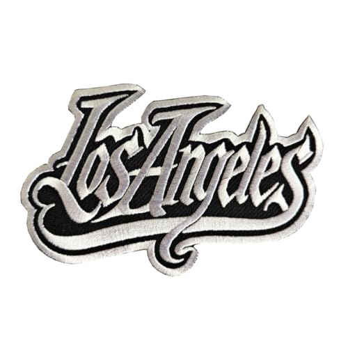 Mr. Patches Los Angeles Embroidered Patch - 12.7 cm x 10.5 cm Iron on Patch for Jackets, Hats, Backpacks and Streetwear von Mr Patches