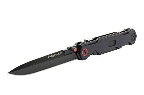 Mr. Blade Exklusives Taschenmesser — Ferat Schwarz — Modernes X-Tech-Messer aus D2 Stahl … von Mr. Blade