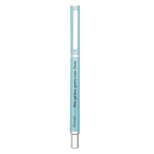 Mr. Wonderful - Boli - Keine Eile aber mit Flow - Metallstift mit schwarzer Tinte - Personalisierter Kugelschreiber von Mr. Wonderful