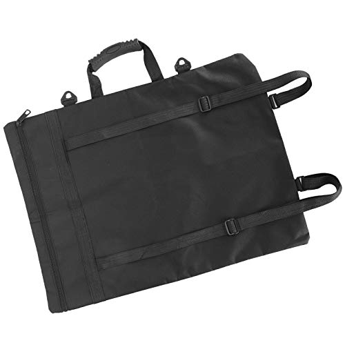 TRAGBARER, MULTIFUNKTIONALER, WASSERDICHTER MALERUCKSACK FÜR FÜR ZEICHNUNGSBRETT A3 SCHWARZ (8K schwarze tragbare Maltasche) von Mrisata