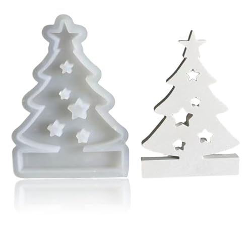 Mrltau Silikonformen Gießformen Weihnachten, Silikonform Weihnachten, Silikonform Stern, Silikonformen Weihnachten, Silicone Mold, Giessformen Silikon von Mrltau