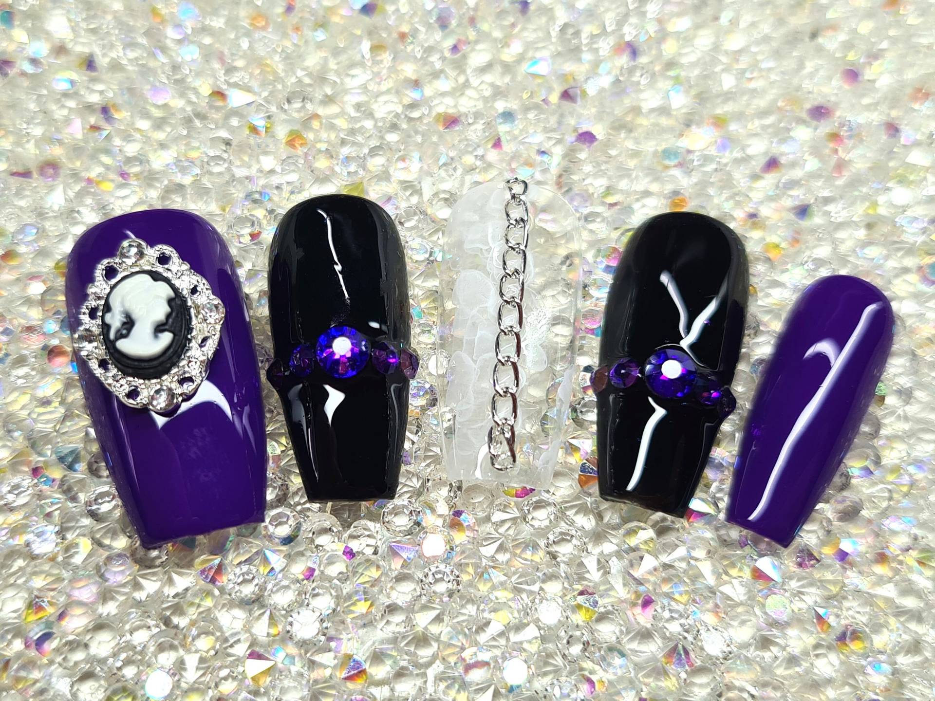 Press On Nails - Classic Vampire von MrsSuNails