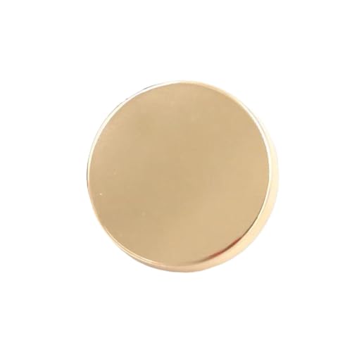 6 Stück 10-30mm Retro-Metall-Goldknöpfe für Kleidung, Anzug, Mantel, Nähzubehör, Farbe 5, 18mm 6 Stück von Mtjujuswo