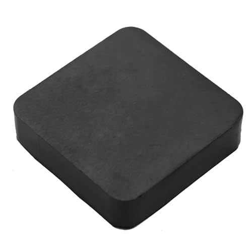Gummi-Bankblock, quadratisch, schwarz, für Schmuckherstellung und Metallstempel, 10,2 cm Gummi-Bankblock, quadratisch, schwarz, für Schmuckherstellung und Metallstempel, 10,2 cm von Mtucegi