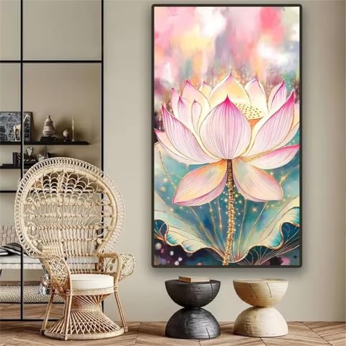 5D Diamond Painting,DIY Diamond Painting Kunst Religionfür Erwachsene Kinder Diamant Malerei Runde Bohrer Stickerei Blume Kreuzstich Kunsthandwerk Wanddekoration 90x190cm von Muaor