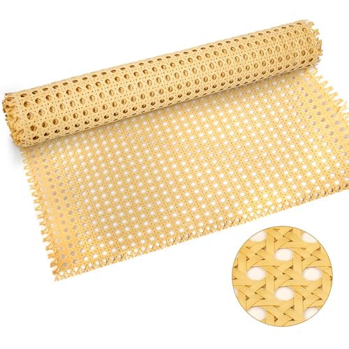 Rattan Gurtband 1 Rolle Cane Webbing 40 X 100cm Wiener Geflecht Rattan Deko Rattanstuhl Rattan Geflecht Geweberolle Wasserdicht Gewebtes Offenes für DIY Möbel Stühle Schränke von Mucek