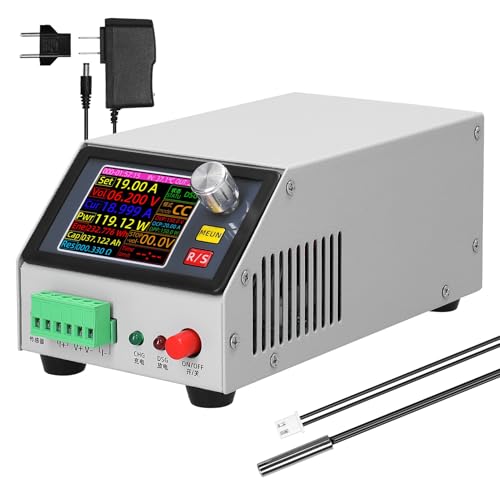 2,4-Zoll-Farbbildschirm Multifunktions-Elektroniklastunterstützung Konstantstrom-/Leistungs-/Widerstandsmodus mit Datenkalibrierung Mehrere Parametereinstellungsfunktionen von Mulcort