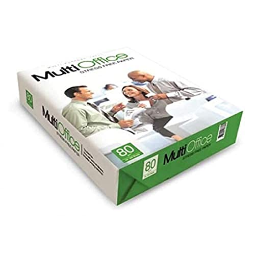 Multioffice - Papier A4, 80 g, Packung mit 500 Blatt von Multi Office