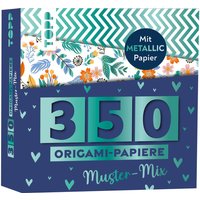 350 Origami-Papiere "Muster-Mix" von Multi