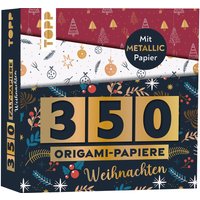 350 Origami-Papiere "Weihnachten" von Multi