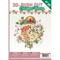 3D-Stanzbogenbuch "Christmas Flowers" von FINDit