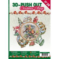 3D-Stanzbogenbuch "Christmas Village" von Multi
