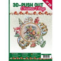 3D-Stanzbogenbuch "Christmas Village" von FINDit