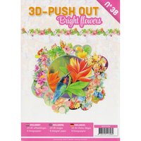 3D-Stanzbogenbuch "Urban Flowers" von Multi