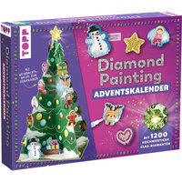 Adventskalender "Diamond Painting - 3D Weihnachtsbaum" von Multi