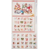 Adventskalender Stoffpanel "Wichtel" von Multi