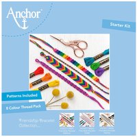 Anchor Starter Kit "Freundschaftsbänder Kit Regenbogen" von Anchor