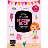 Buch "Das Stickerbuch zum Schulstart" - Rosa von EMF