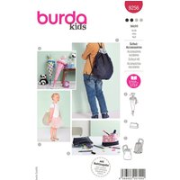 Burda Kids Schnittmuster Schultüte, Mäppchen und Turnbeutel Nr. 9256 von burda style