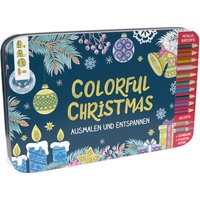 Colorful Christmas Designdose von Topp