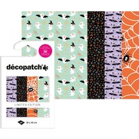 Décopatch Pocket Hot-Foil Collection "Halloween Spinnen und Fledermäuse" von Multi