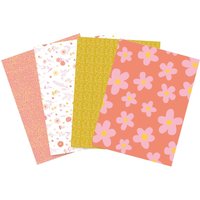 Décopatch Pocket Hot-Foil Collection Mix and Patch "Sunny Flowers" von décopatch