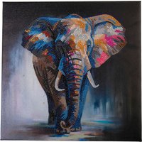 Diamond Painting "Crystal Art Kit", 30 x 30 cm - Majestic Elephant von Multi