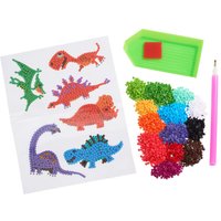 Diamond Painting Sticker Bastelset "Dinos" von Multi