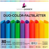 Faltblätter "Duo-Color", Rainbow Colors von MarpaJansen