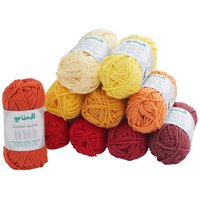 Gründl Cotton Quick Mini "Shades of Yellow and Red" von gründl