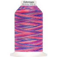 Gütermann Nähgarn Miniking Multicolor, No. 120 - 9814 Pink-Blau von Gütermann creativ