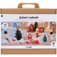 Kreativset Adventskalender "Modellieren - Wichtel" von creativ company