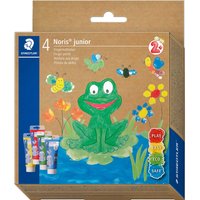 Noris junior Fingermalfarbe - 4 Farben von Staedtler