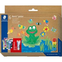 Noris junior Fingermalfarbe - 6 Farben von Multi