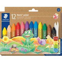 Noris junior Wachsmalkreide - 12 Farben von Staedtler