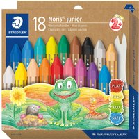 Noris junior Wachsmalkreide - 18 Farben von Staedtler