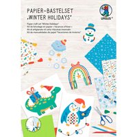 Papier-Bastelset - Winter Holidays von Multi