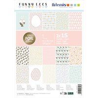 Papier-Block "Funny Eggs" von Multi