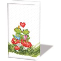 Papiertaschentücher "Froschpärchen" von ambiente