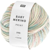 Rico Design "Baby Merino Print" - Pastelle von Multi