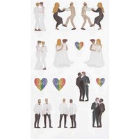 Rico Design Gel Sticker "FIGURICO" - Hochzeit "Modern" von Multi