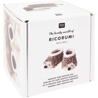 Rico Design Ricorumi Häkelset "Baby Booties" - Igel von Multi