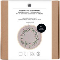 Rico Design Stickpackung - Blumenkranz von Rico Design